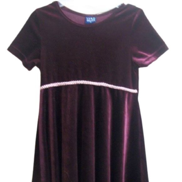 Sun Valley Velour Dress Girl Size 10 - Picture 1 of 2